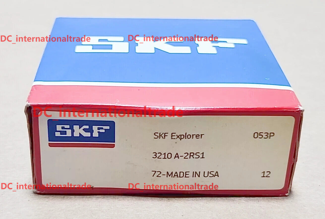 NEW SKF 3210 A-2RS1 double row angular contact ball bearing 1PCS #DC