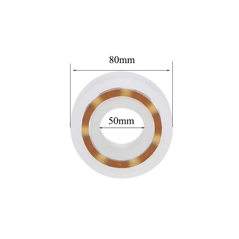POM Plastic Bearing Glass Ball Bearings No seals / Lubricant Required Waterproof