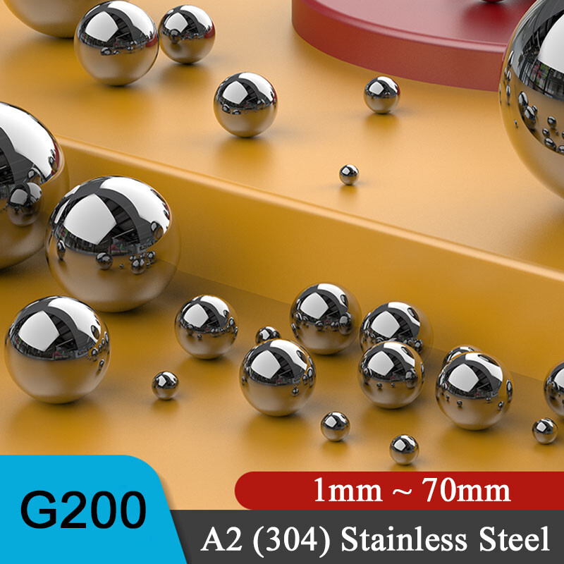 High Precision Steel Ball Solid A2 Stainless Steel Ball Bearings 1MM~70MM