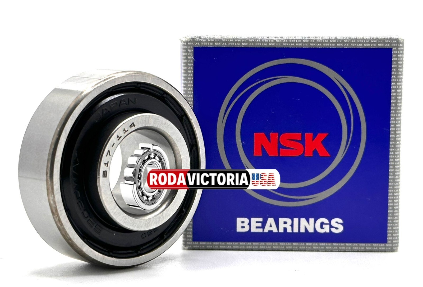 NSK JAPAN B17-114 Clutch Pilot Bearing 17x40x20/12mm
