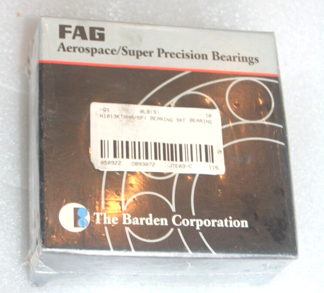 FAG Aerospace N1013-K-M1-SP Super Precision Cylindrical Roller Bearing * NEW *