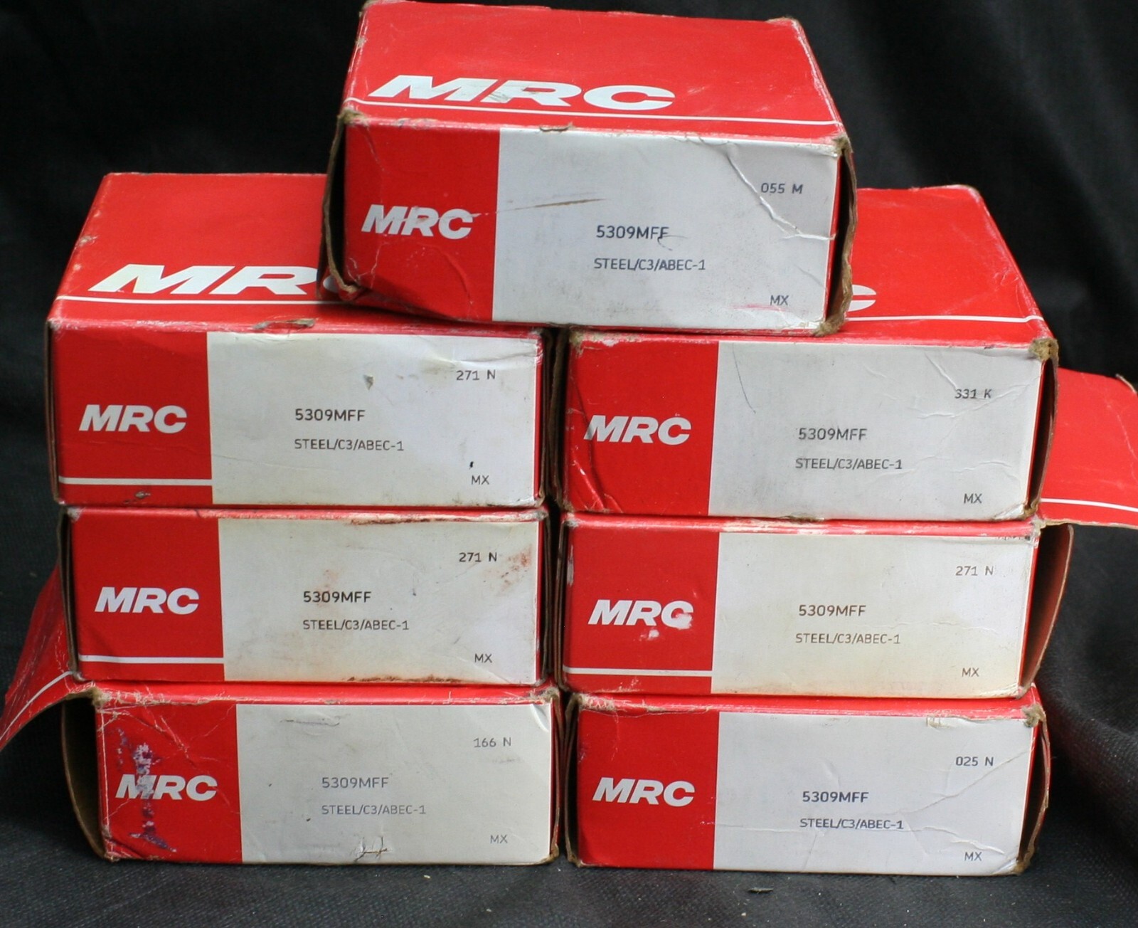 One (1) MRC 5309 MFF Angular Contact Bearing 45 MM ID USA NEW