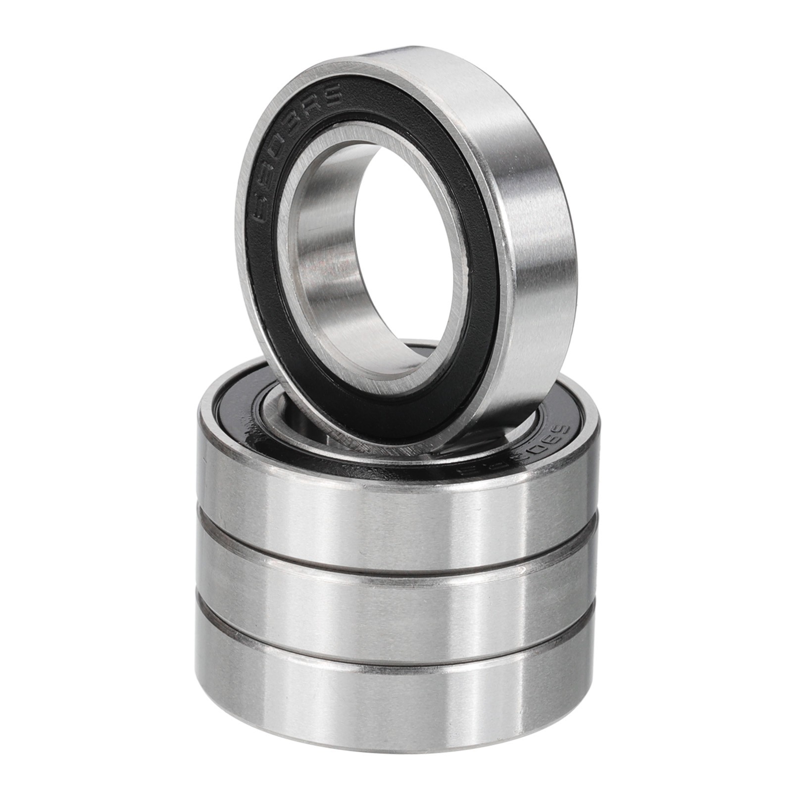 4pcs 6903-2RS Deep Groove Ball Bearing 17mm x 30mm x 7mm Double Rubber Sealed