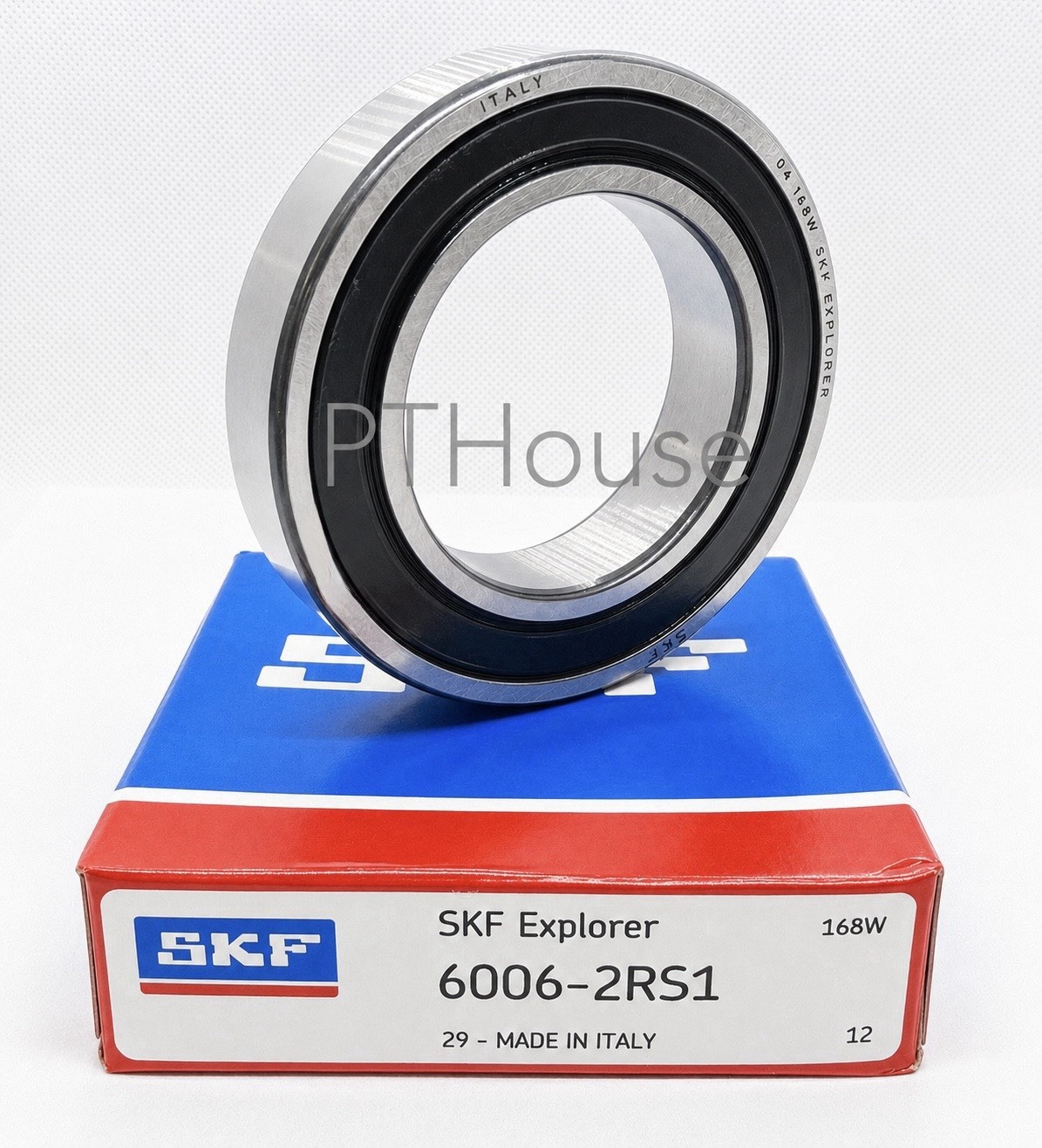 6006-2RS1 SKF 30X55X13MM Double Rubber Seal Ball Bearings – Made In Italy