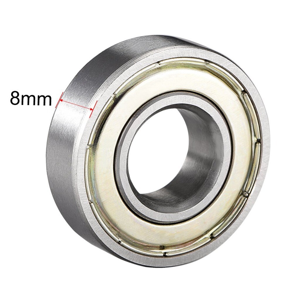 10-30pcs 6001ZZ Deep Groove Ball Bearings 12x28x8mm Double Shielded Carbon Steel