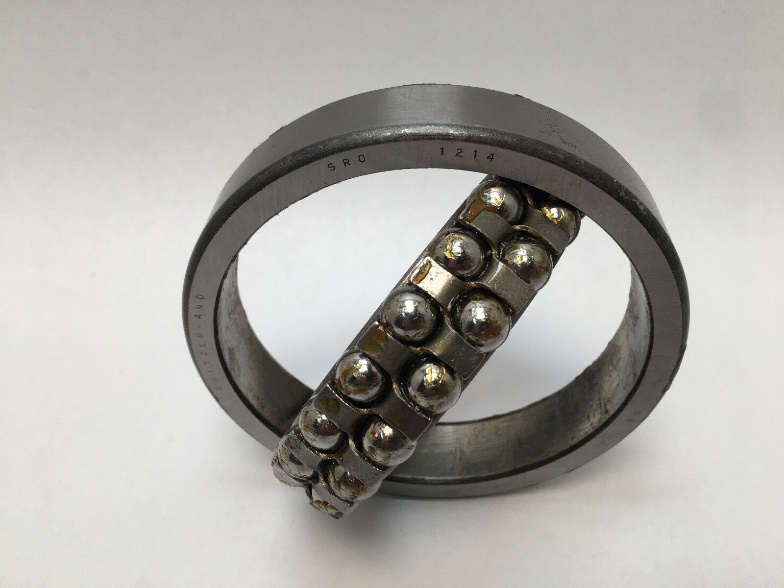 SRO 1214 Self Aligning Bearing 70x125x24 mm Switzerland