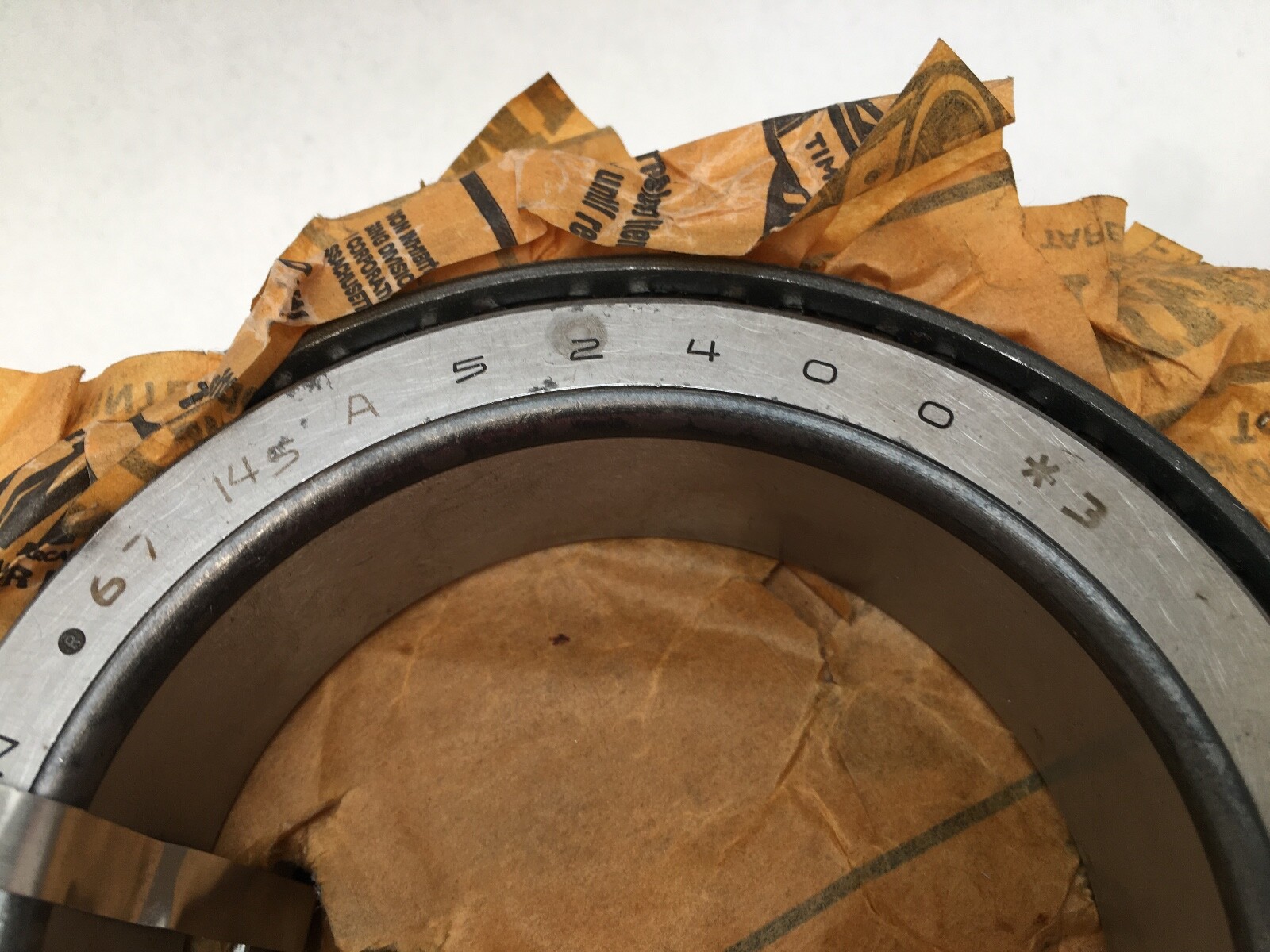 Timken 52400-3/52637D-3 Double Taper Roller Bearing Cone&Cup 4″ ID 6-3/8″ OD USA