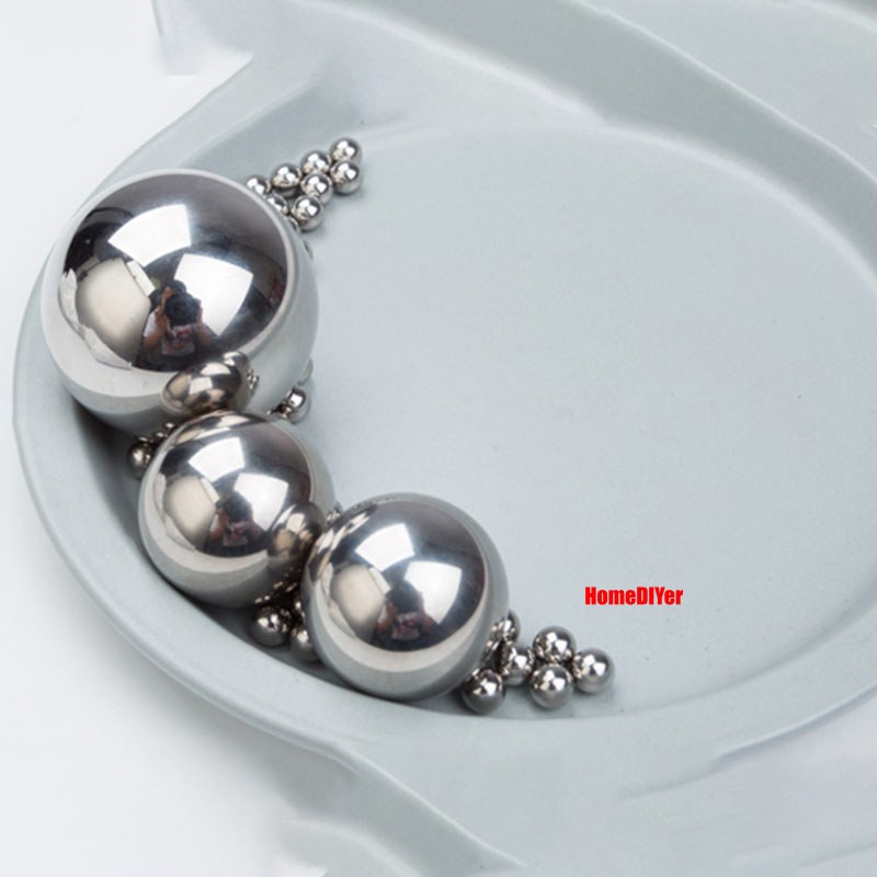 GCR15 G5 Ball Bearings Solid Steel Balls High Precision Diameter 1mm- 18.256mm