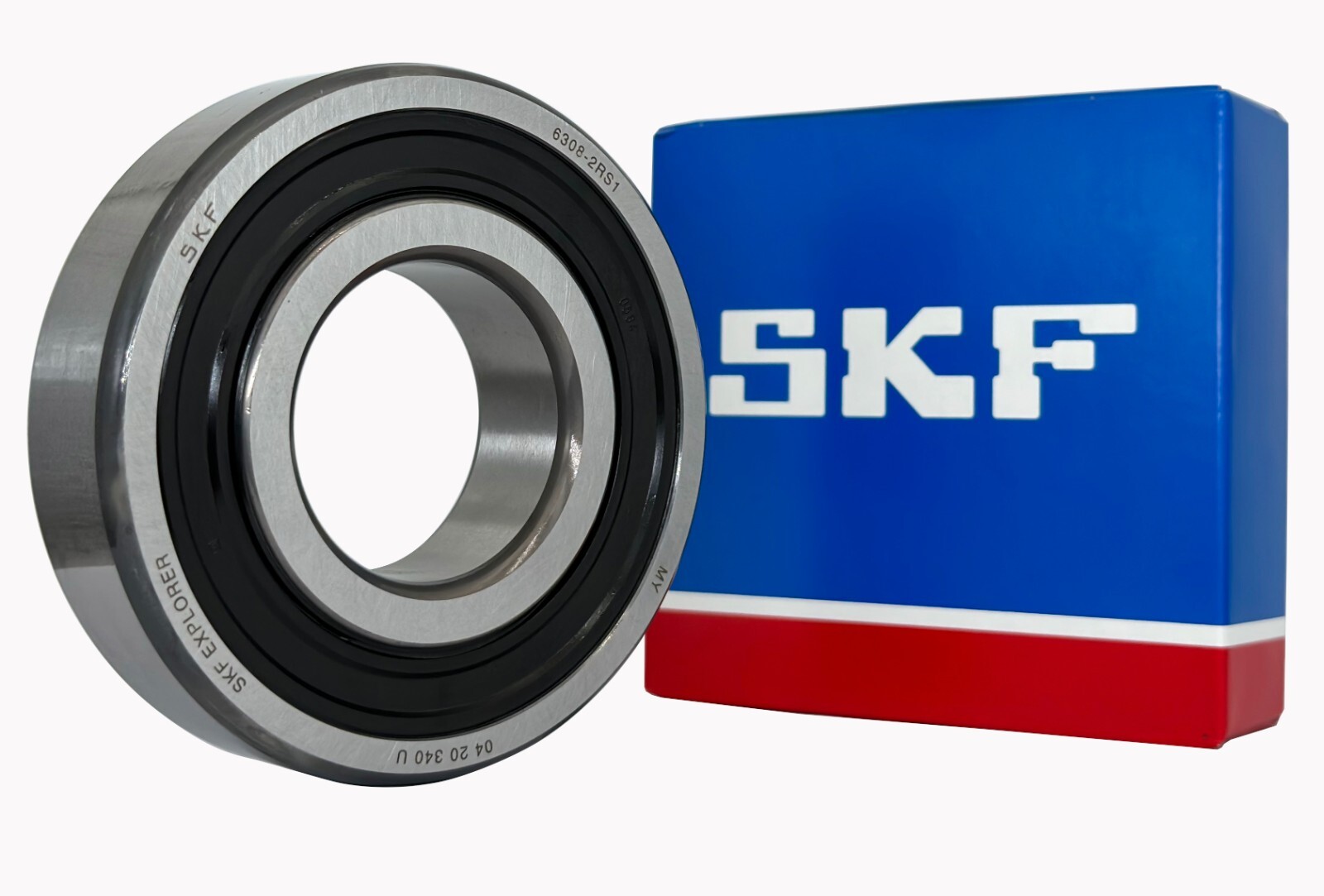 SKF 6308-2RS1 40X90X23MM Double Rubber Seal Ball Bearings 6308RS