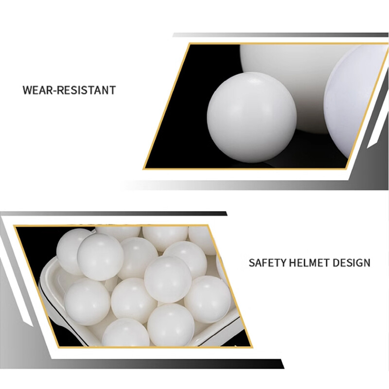 Φ2-50mm Polypropylene Plastic Ball High Precision Solid Balls Translucent Color