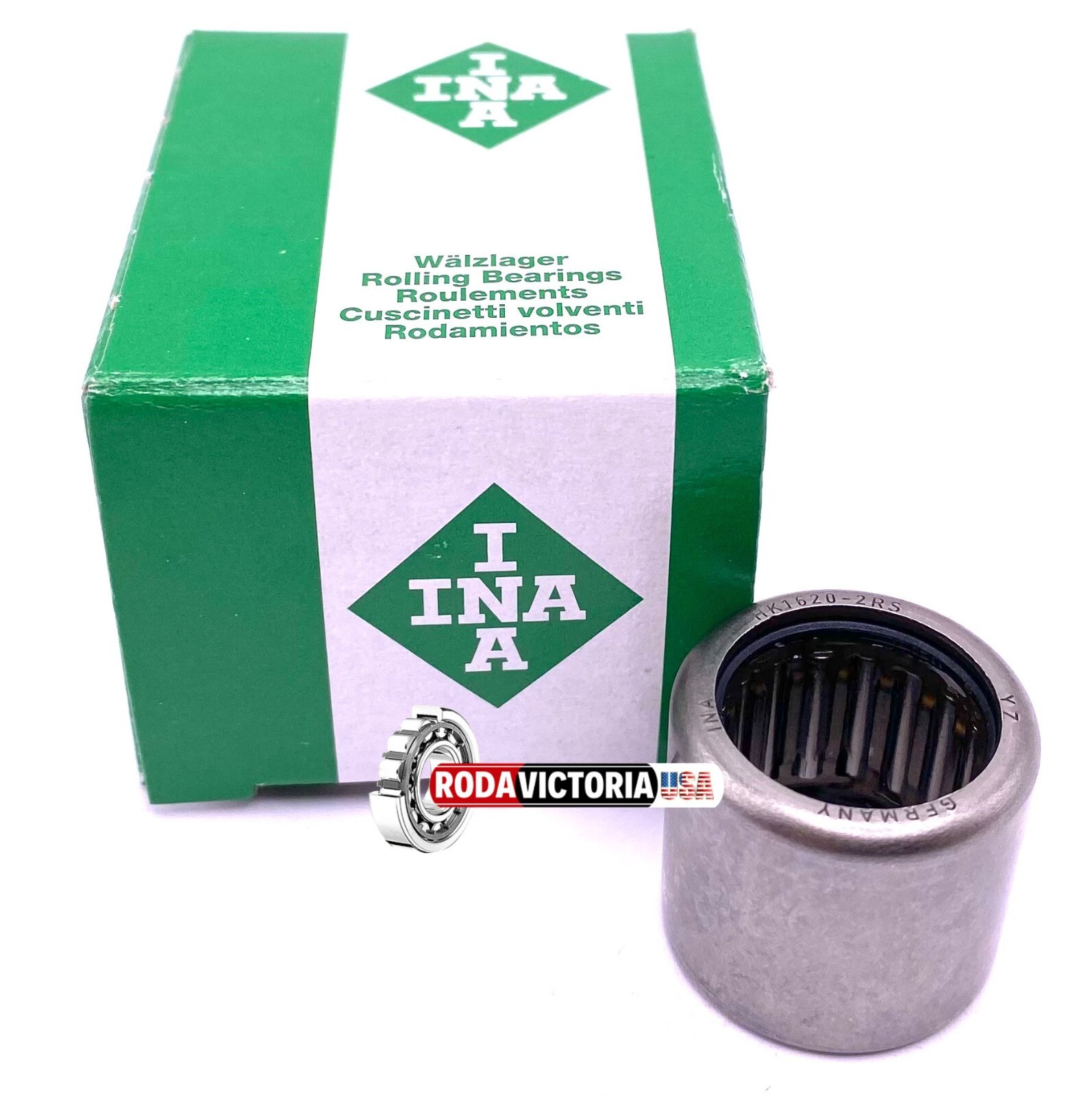 INA HK1620 2RS L271 Drawn Cup Roller Bearing HK 1620 HK1620 16x22x20 mm