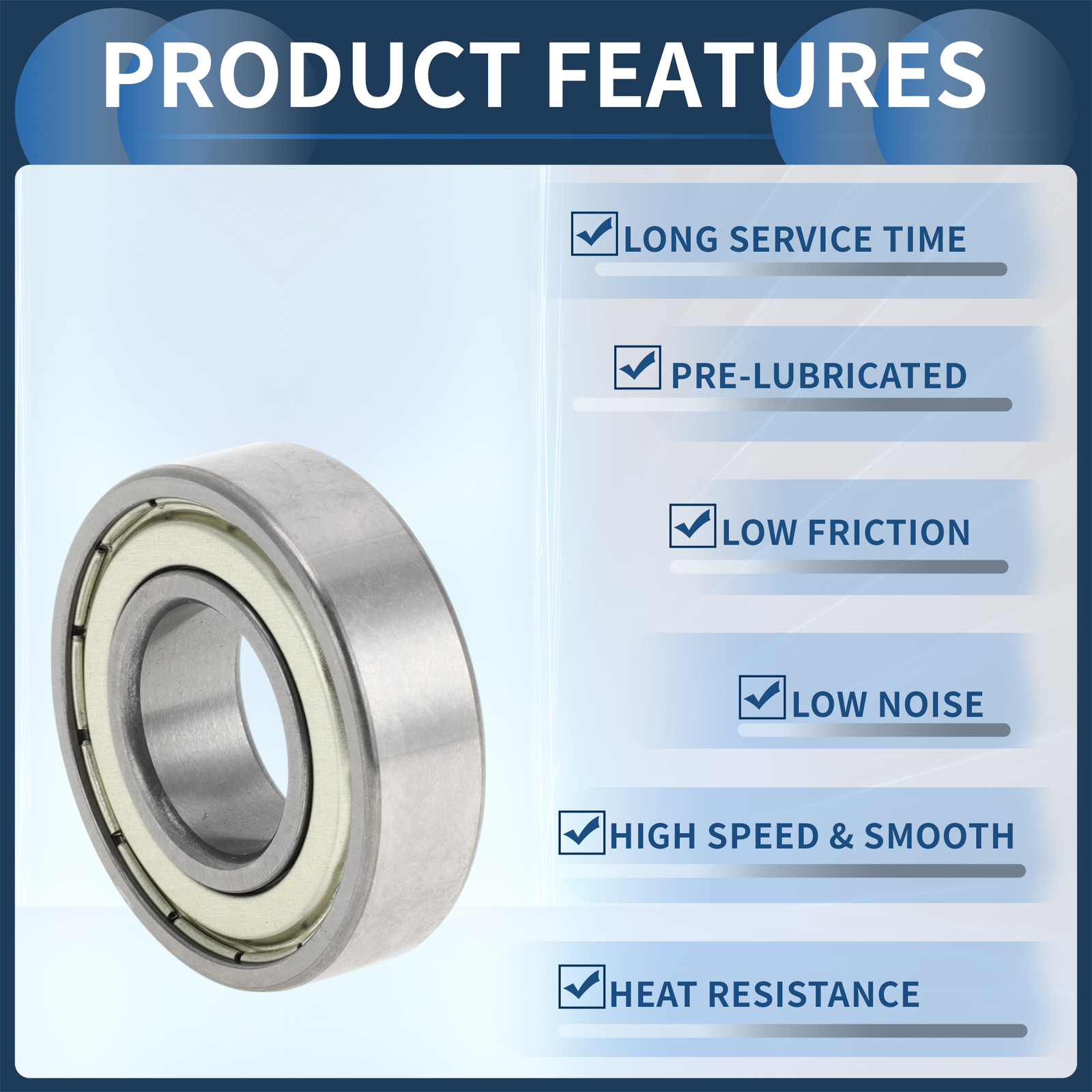 6004ZZ Deep Groove Ball Bearings P4 20x42x12mm 1 Pc Scooter Skateboard Wheel