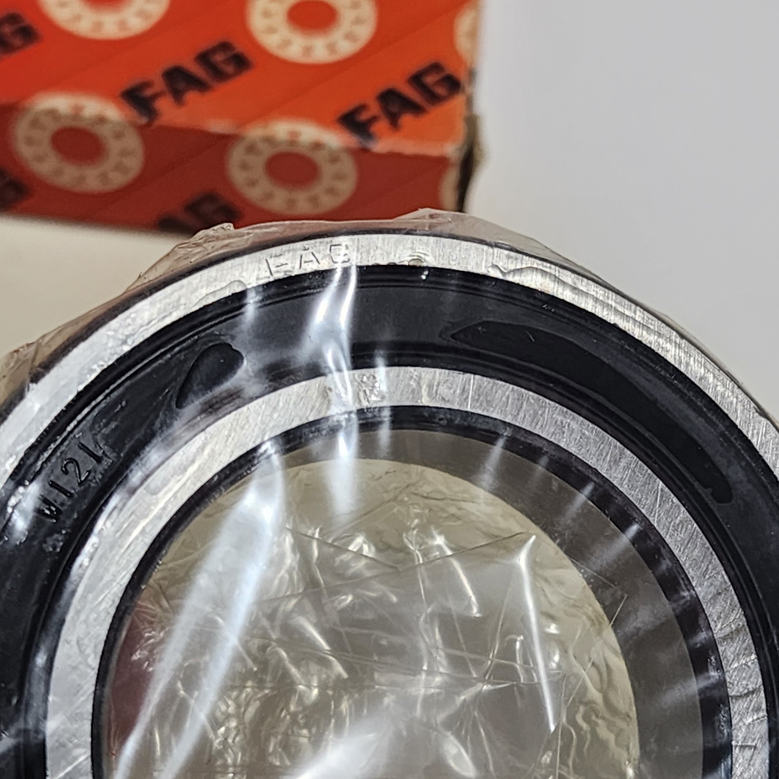 2pcs) 6008 2RS C3 / 6008 2RSR C3 FAG Radial/Deep Groove Ball Bearing 40x68x15mm
