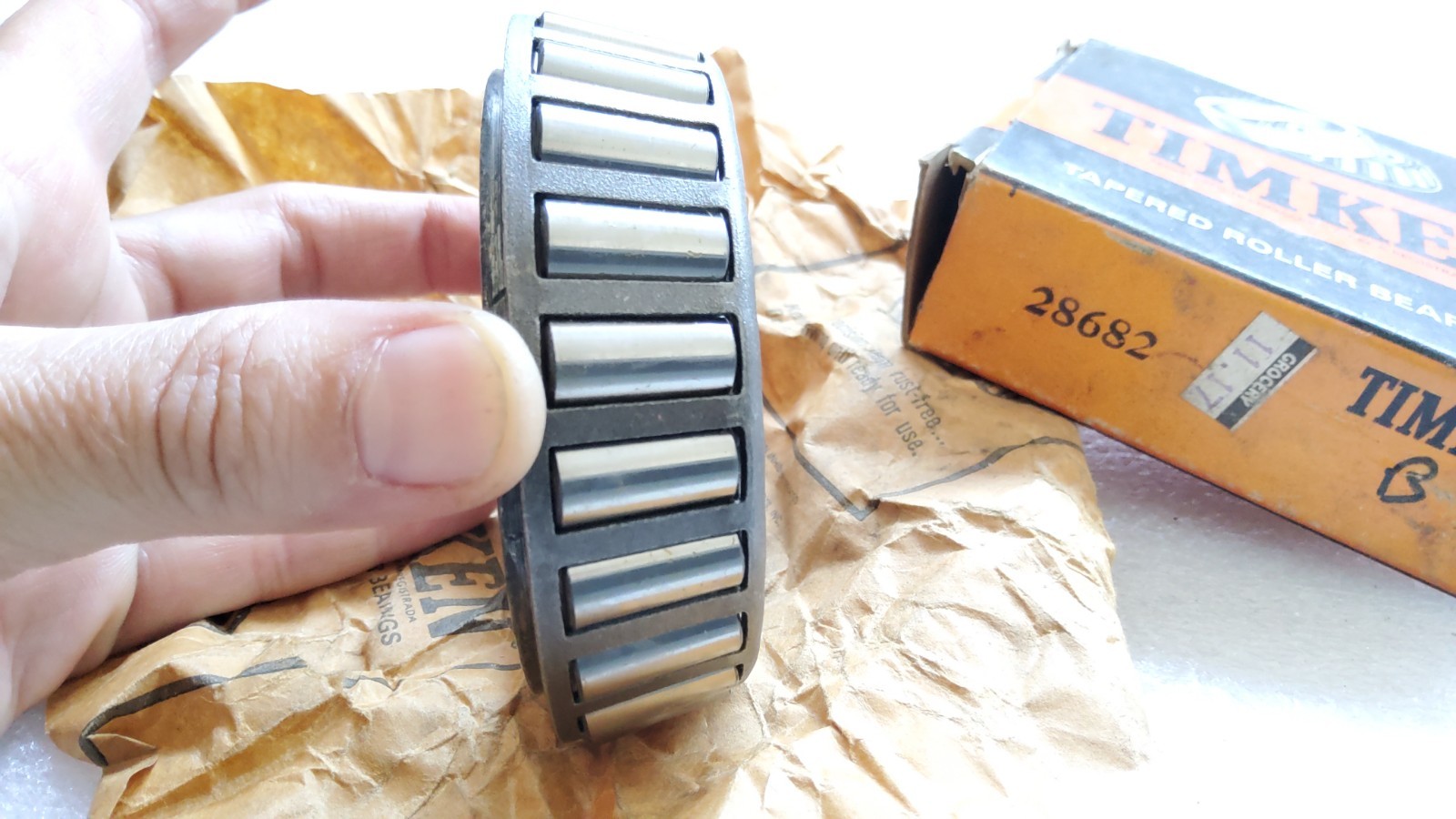 NOS Timken 28682 Tapered Roller Bearing Cone