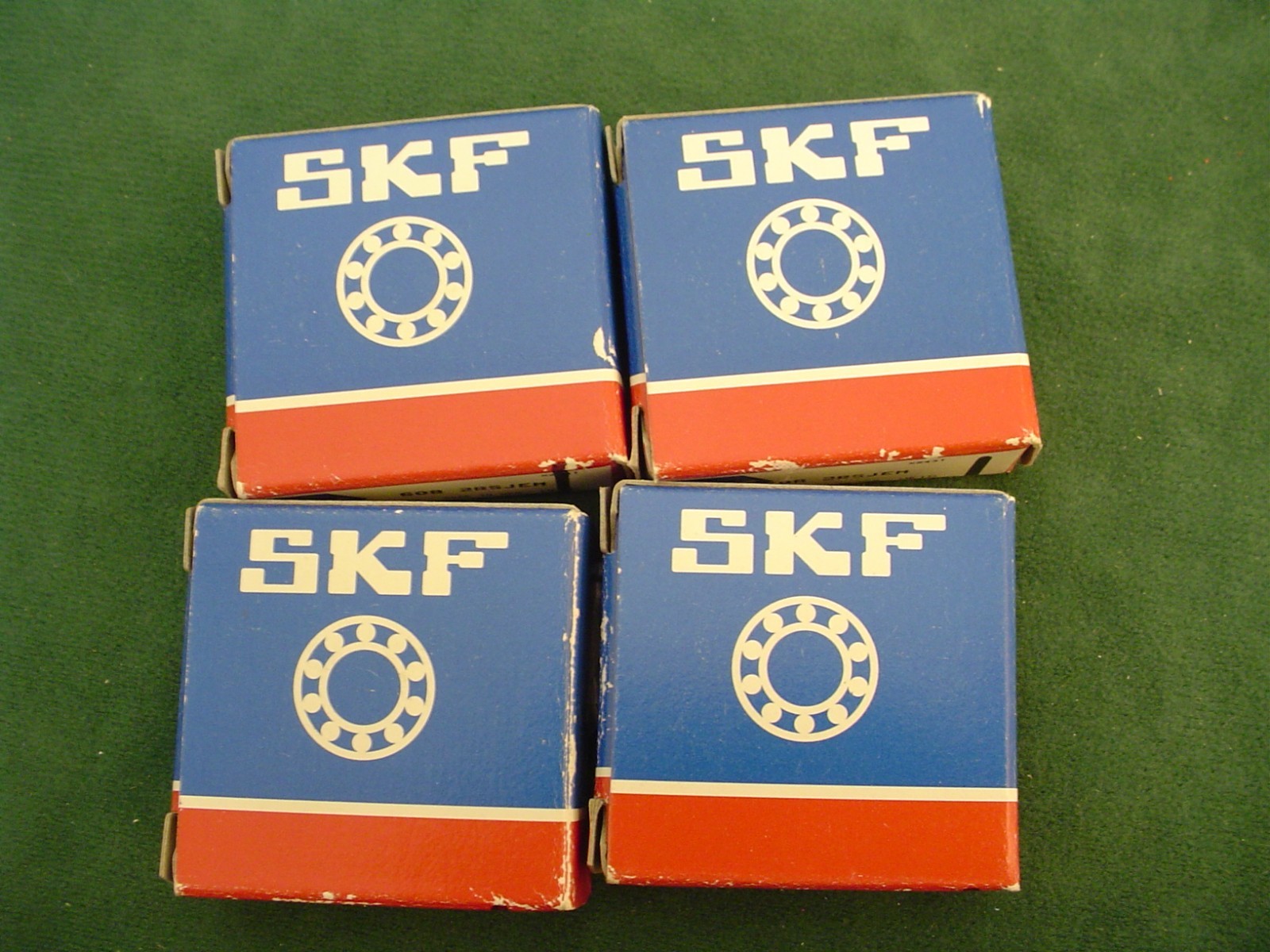 4 pcs SKF 608-2RSJEM C3HT Ball Bearings New in Box Free Shipping USA Seller