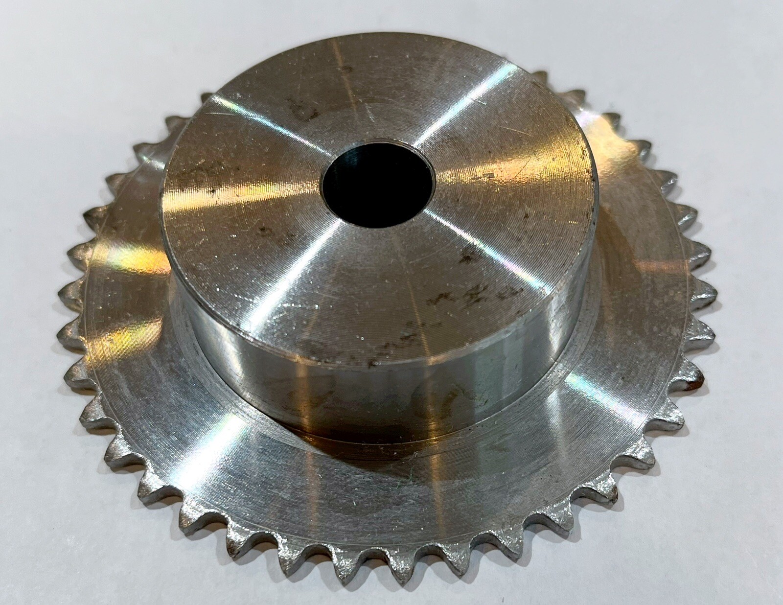40 Teeth – 1/2” (13mm) Bore – 86mm Diameter Sprocket Roller Stainless Steel?