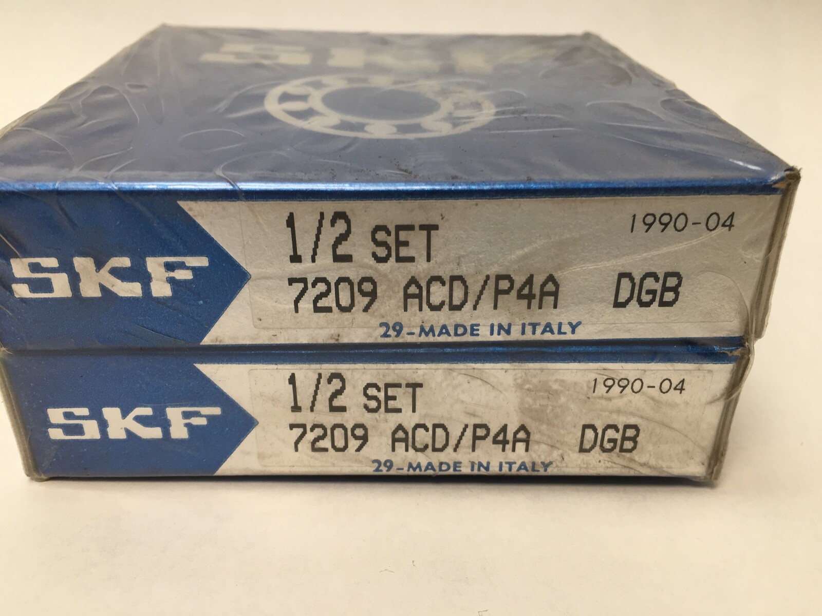 SKF 7209-ACD/P4ADGB Angular Bearing 45x85x19 mm 7209-ACD-P4A-DGB ABEC7 Italy Set