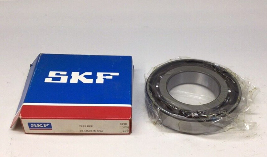SKF 7212 BEP Angular Contact Bearing 60mm ID X 110mm OD X 22mm W