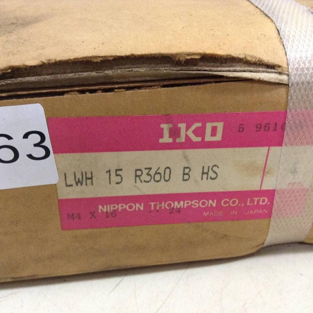 NIPPON THOMPSON Linear Roller Bearing LWH15R360BHS Used #71364