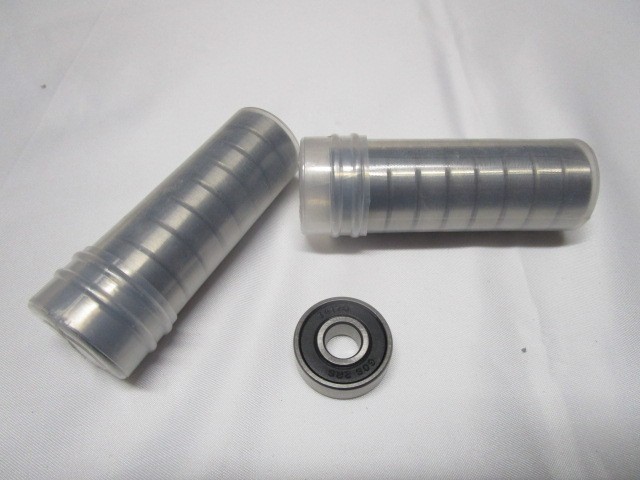 20 PACK 608-2RS 8mm X 22mm X 7mm Sealed Bearing 2 TUBES 10 PER TUBE