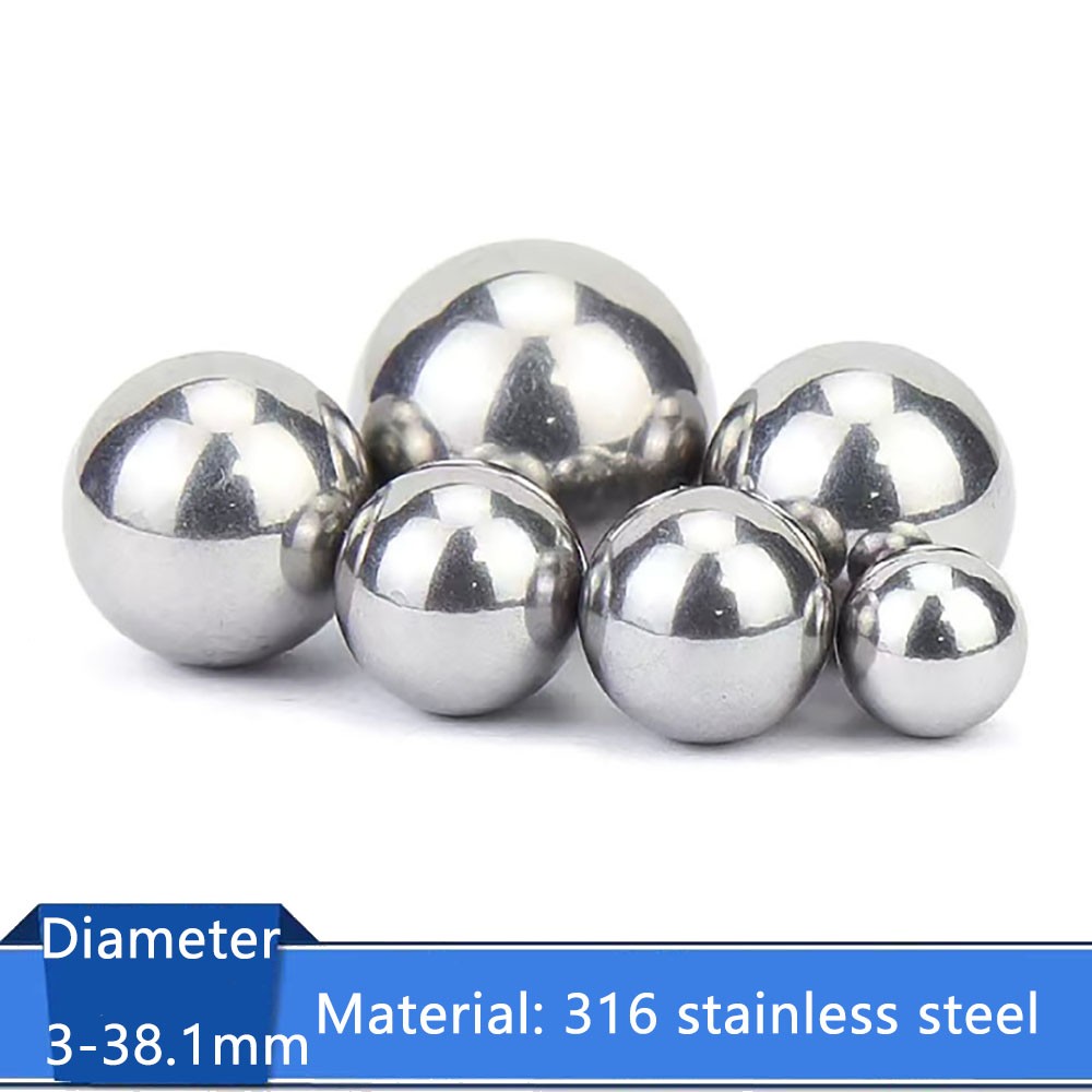 316 Stainless Steel Ball Solid Metal Balls Ø 3mm 3.5mm 4mm 5mm 6mm to 38.1mm