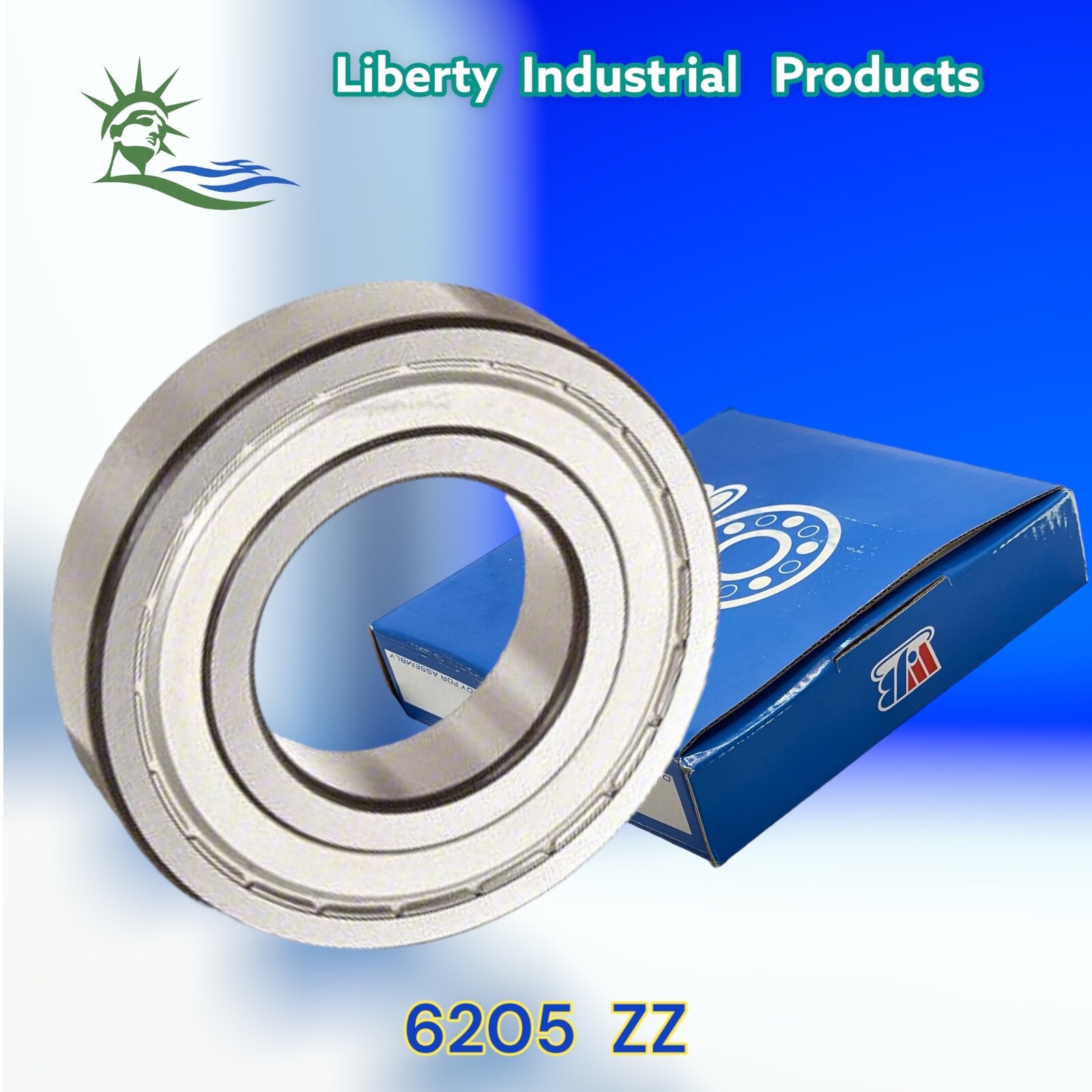 WJB 6205-ZZ Ball Bearing Supreme Metal Shielded 25x52x15 mm By Premium Bearing