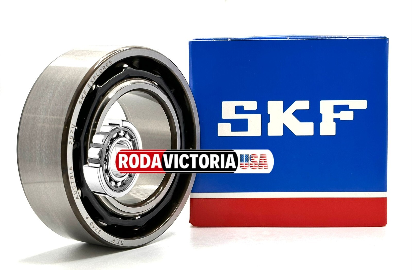 SKF 3210 A Angular Contact Ball Bearings 50x90x30.2mm 5210A OPEN, NO SEALS