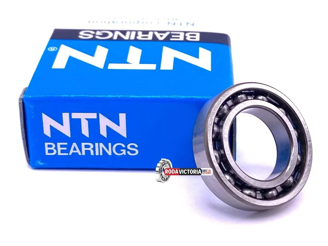 NTN Japan 6801 Deep Groov Ball Bearing, Open Type, No Seals 61801 12x21x5 mm