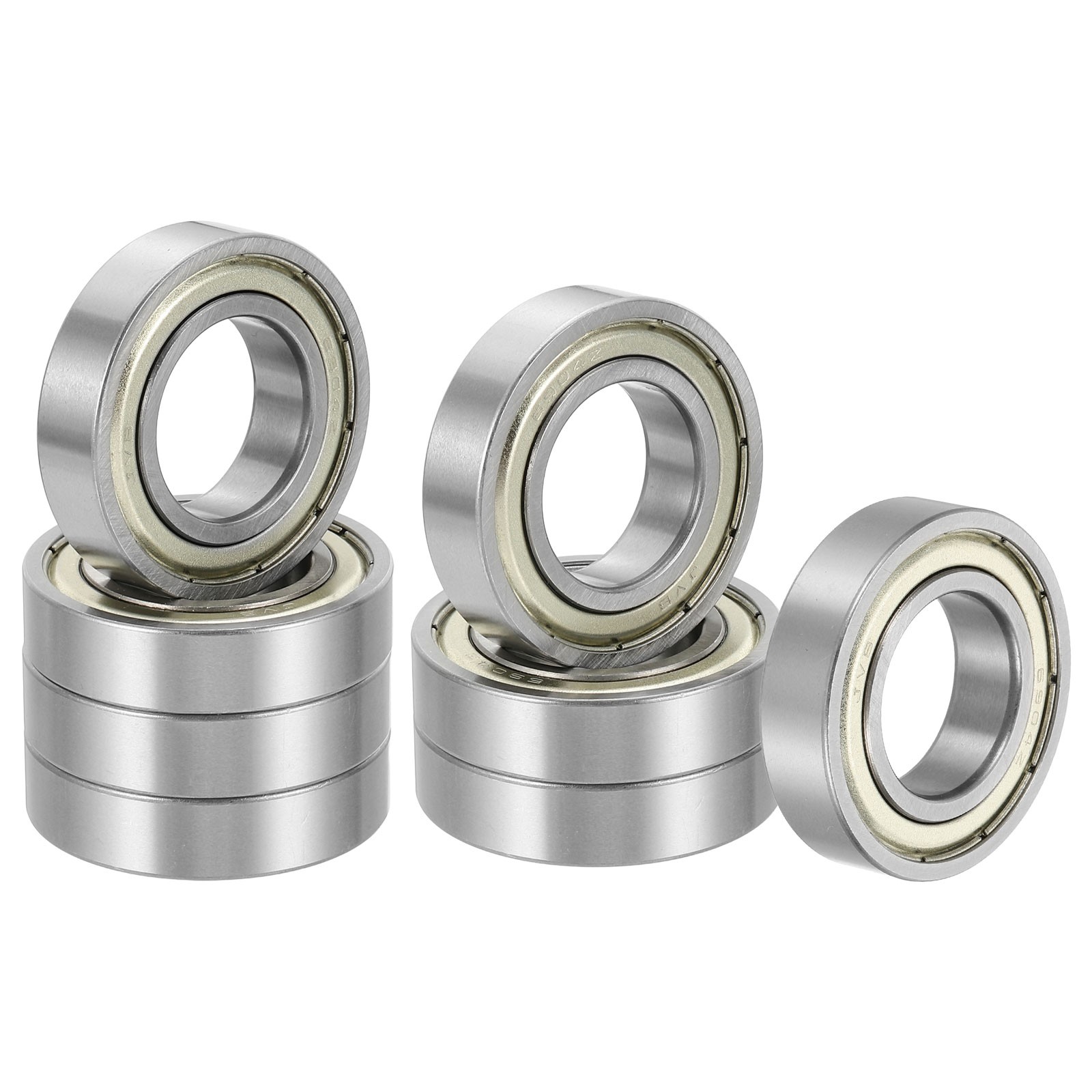 8 Pack 20 x 37 x 9mm 6904ZZ Deep Groove Ball Bearings ABEC5
