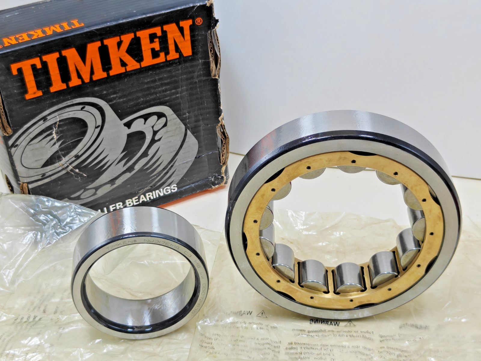 NU317EMAC3 Timken Cylindrical Roller Bearing Timken NU 317 EMA C3 85x180x41mm