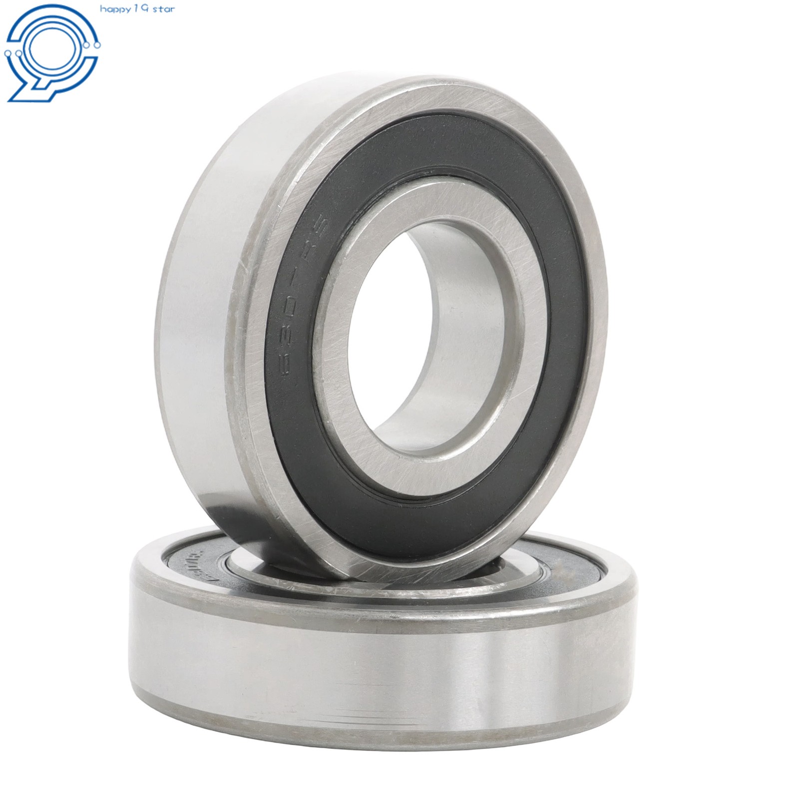 35x80x21mm Ball Bearing 6307-2RS 2 Count Rubber Sealed High Precision