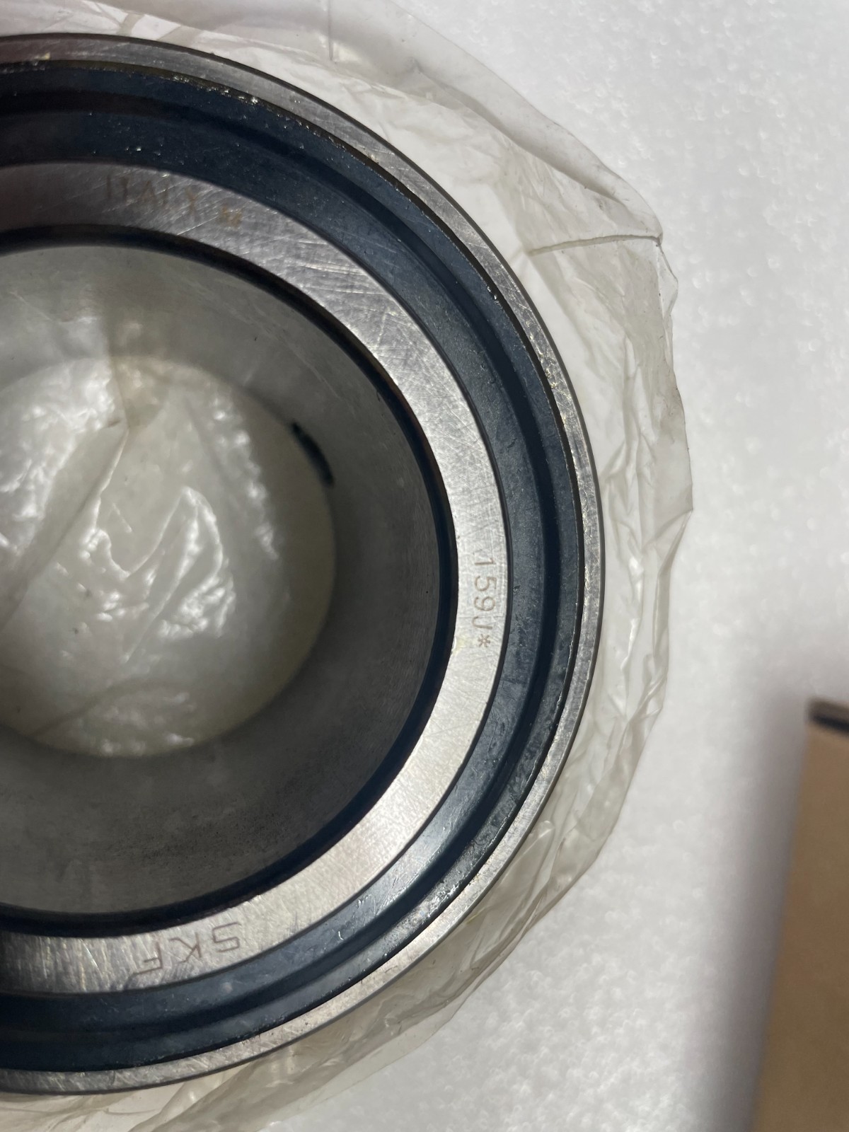 Two SKF YAR210-2F Insert bearings