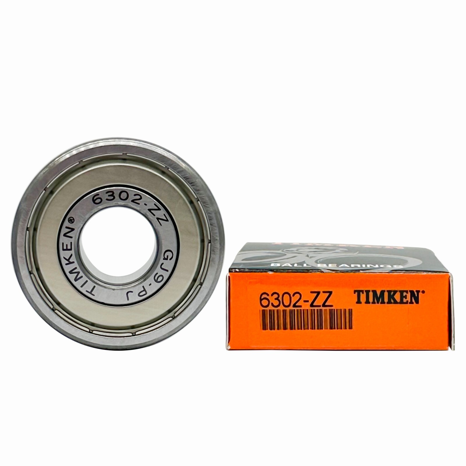 4PACK TIMKEN 6302-ZZ 15X42X13MM Double Metal Seal Bearings 6302ZZ 6302-2Z