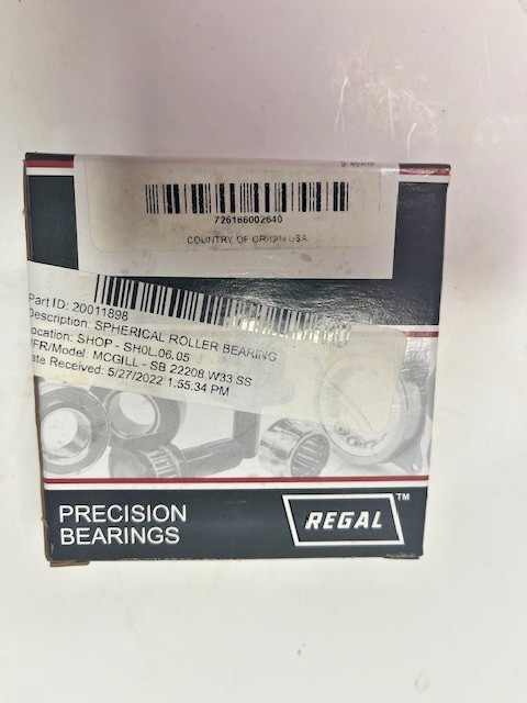 McGill SB-22208-W33-SS Spherical Roller Bearing Bore 40mm OD 80mm 23mm Width NEW