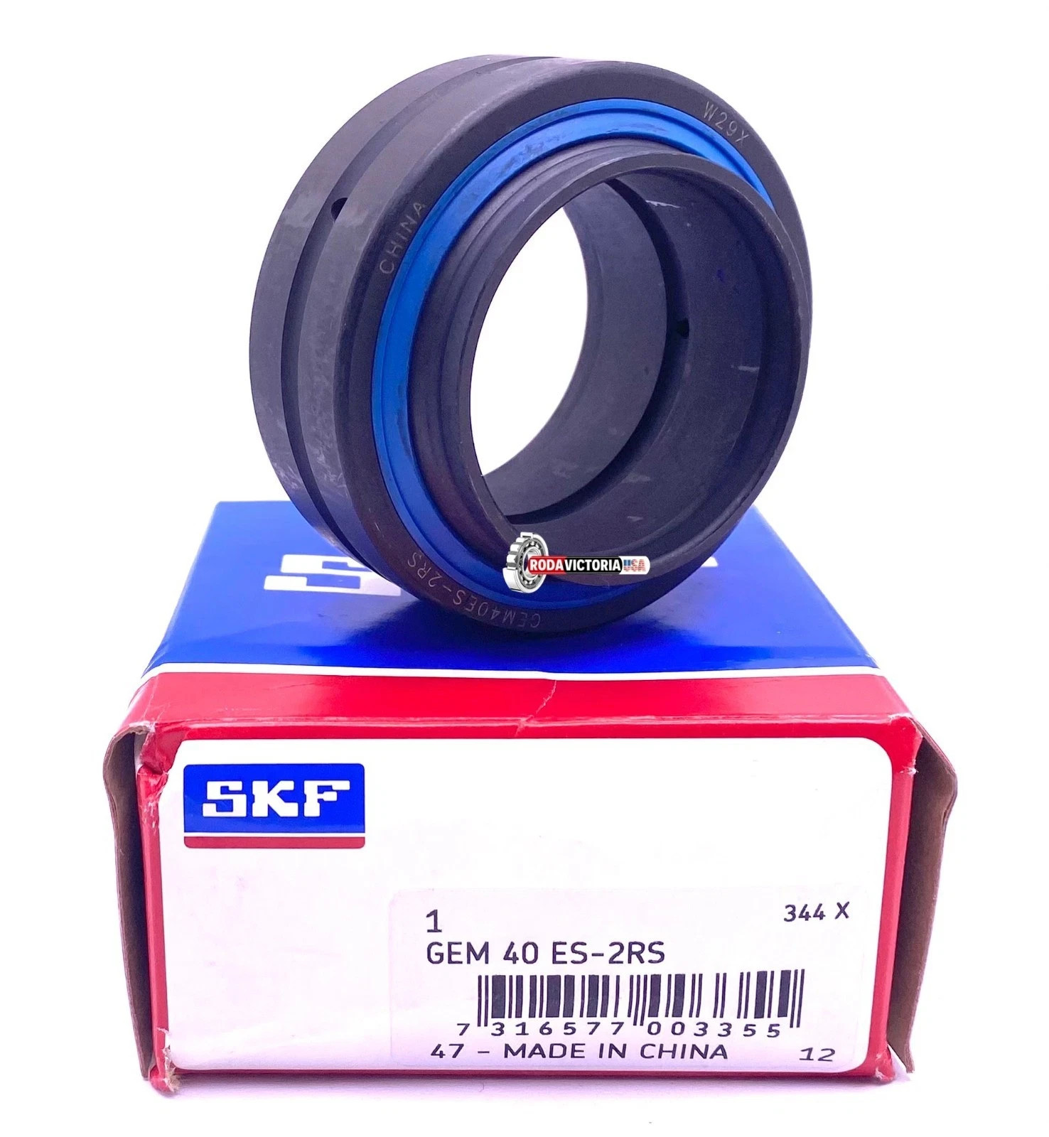 SKF GEM40 ES 2RS Radial Spherical Plain Bearing 40x62x38 mm