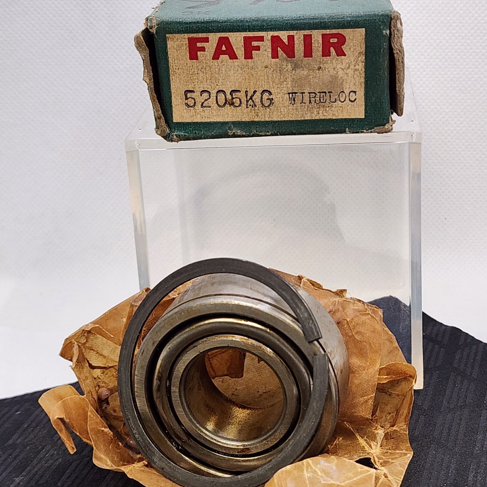 One(1) Fafnir 5205KG Double Row Angular Contact Bearing 25mm Bore