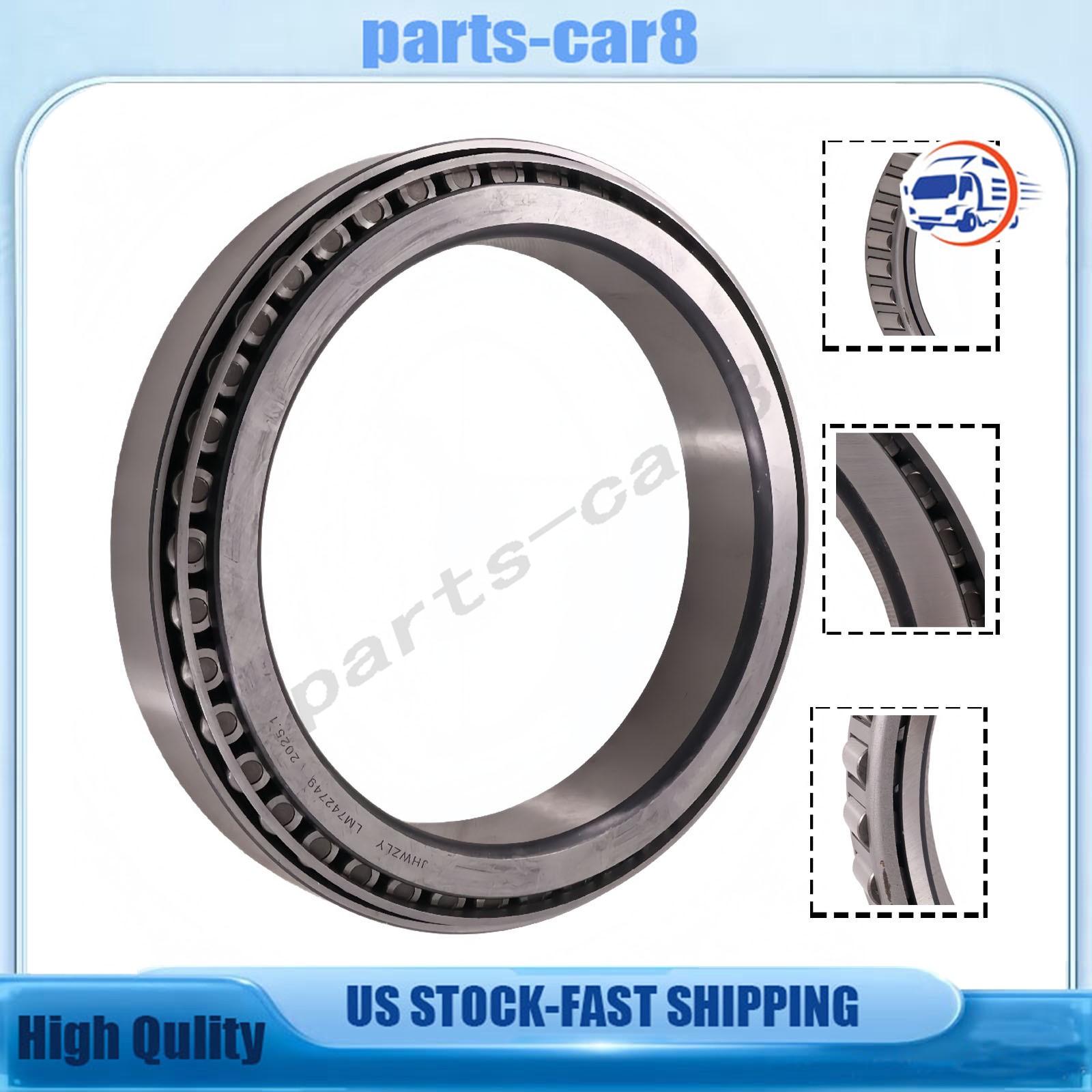 Wheel Bearing Tapered Roller Set LM742749 LM742710 Cup and Cone 1PC New