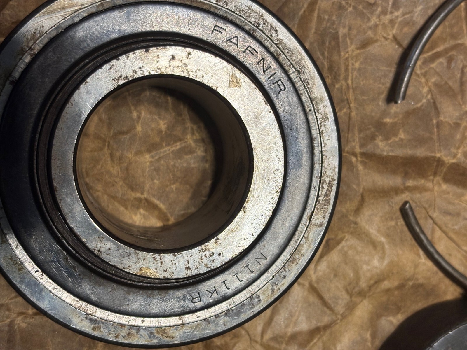 FAFNIR MUOA N111KR, INSERT BEARING 1-11/16 INCH BORE NOS