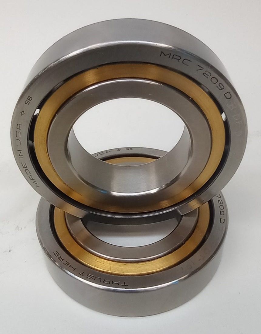 MRC 7209D B-DF-DT-102 Angular Contact Ball Bearing 45X85X19mm (Pack of 2)
