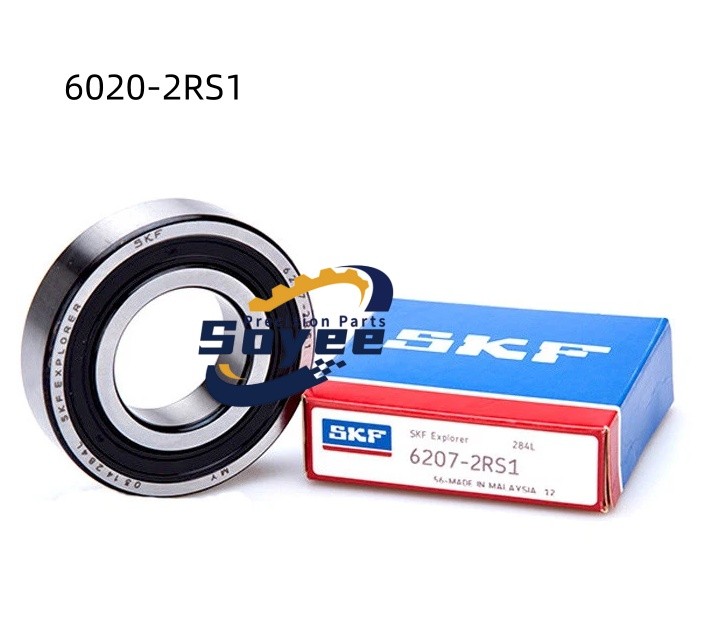 1PCS Brand New SKF 6020-2RS1 Deep Groove Ball Bearing 6020 2RS1 Fast ship