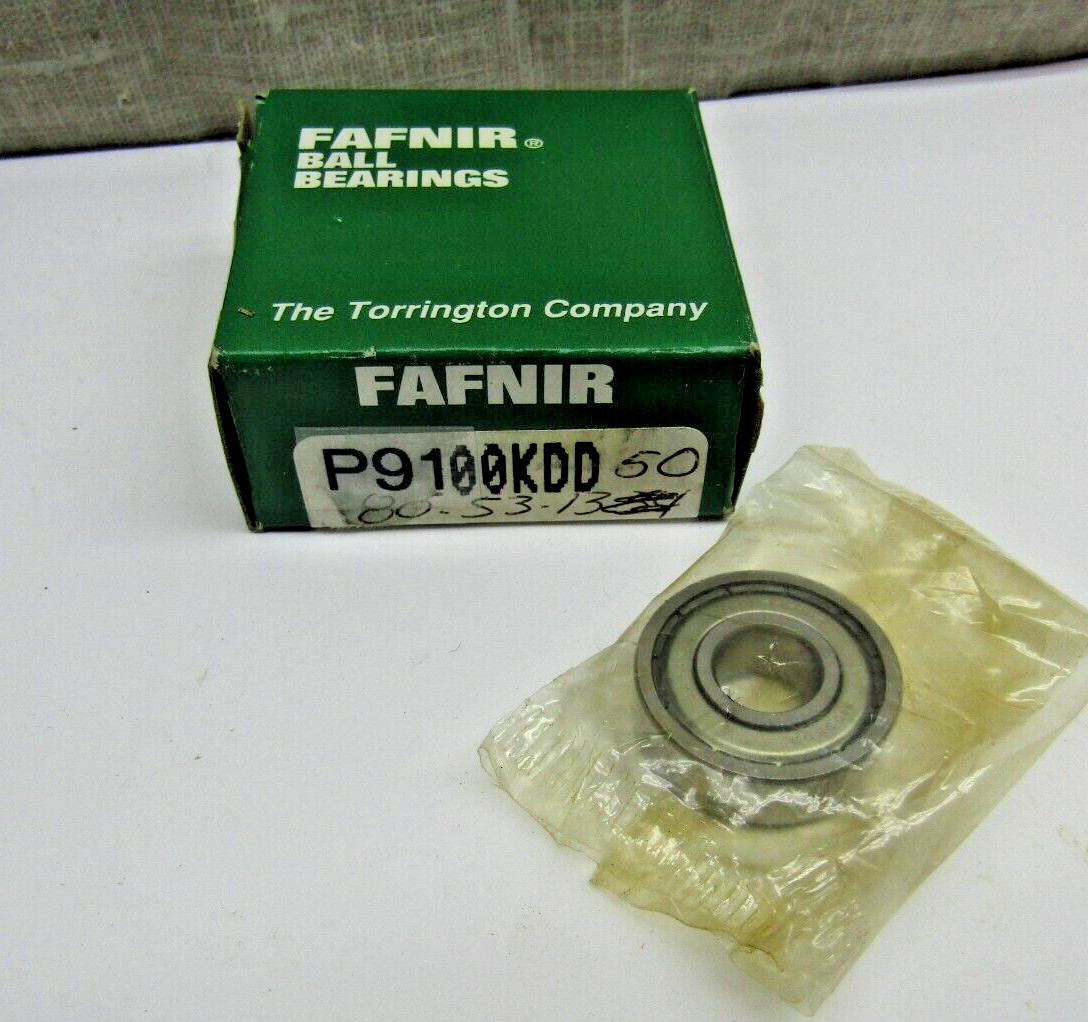 Fafnir P9100KDD 10mm x 26mm x 8mm Metal Shielded Bearing
