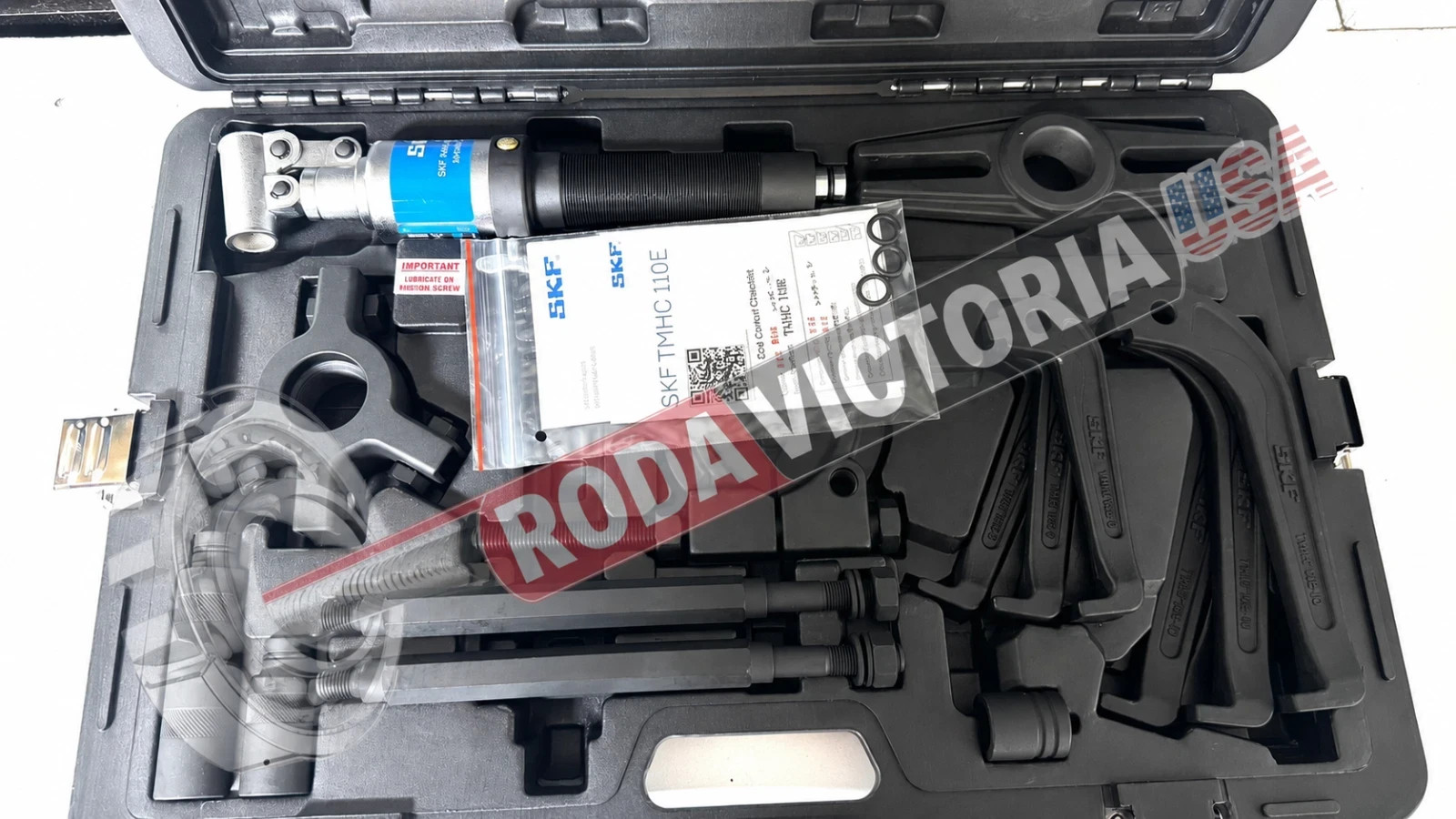 SKF TMHC 110E Hydraulic Puller Kit – 10 Ton Capacity