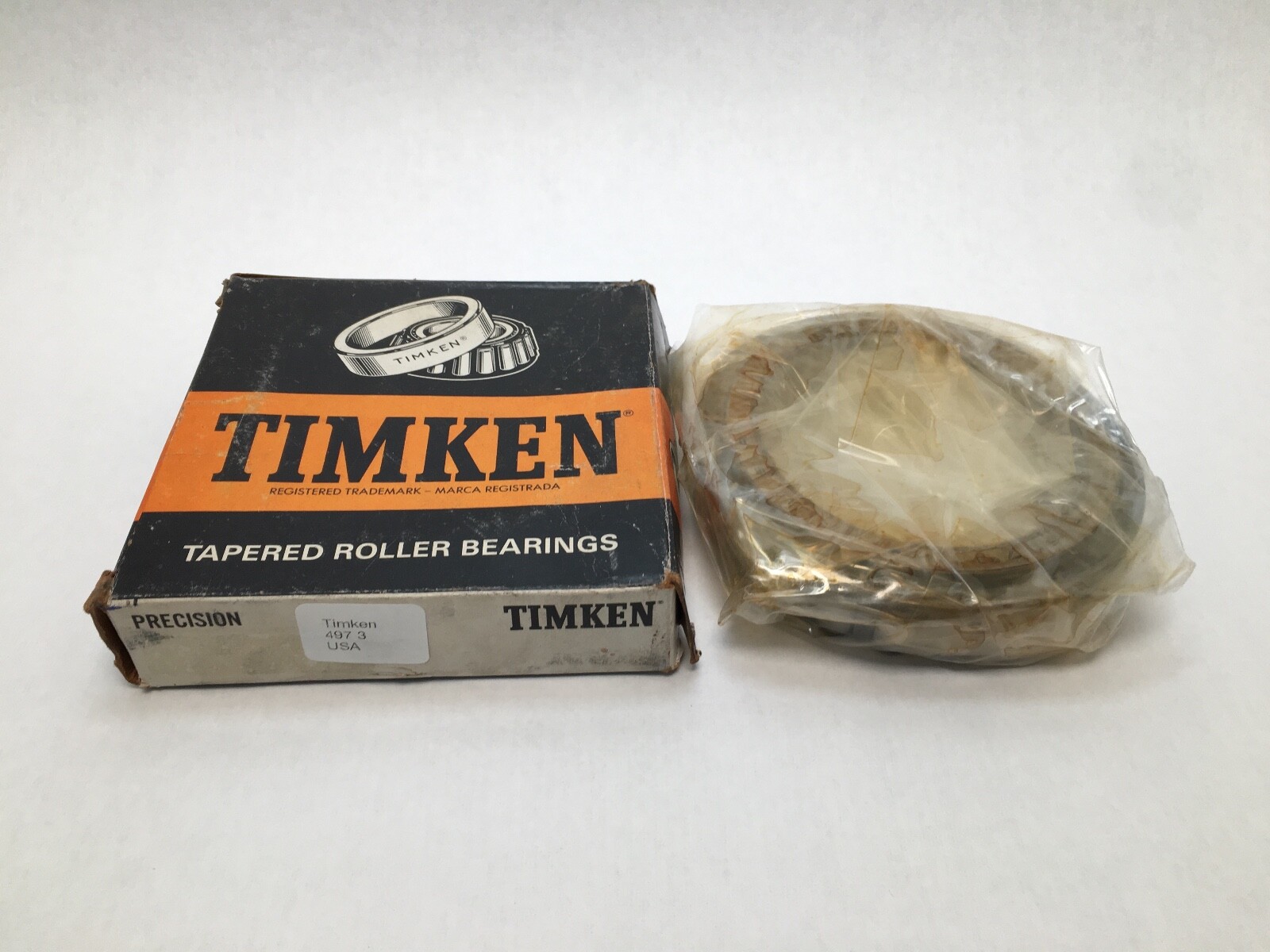 TIMKEN 497-3 Taper Roller Bearing Cone 3-3/8″ ID 497 3 4973 USA