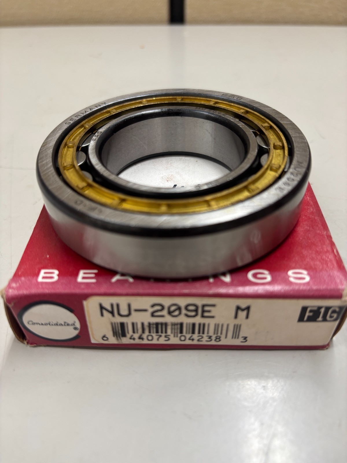 CONSOLIDATED BEARING NU-209E M 45MM CYLINDRICAL ROLLER BEARING