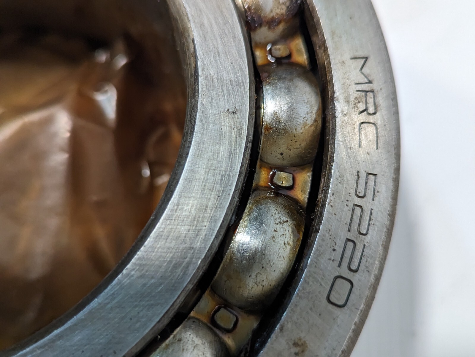 MRC 5220C Angular Contact Ball Bearing, Double Row, Open, 30° Angle Contact