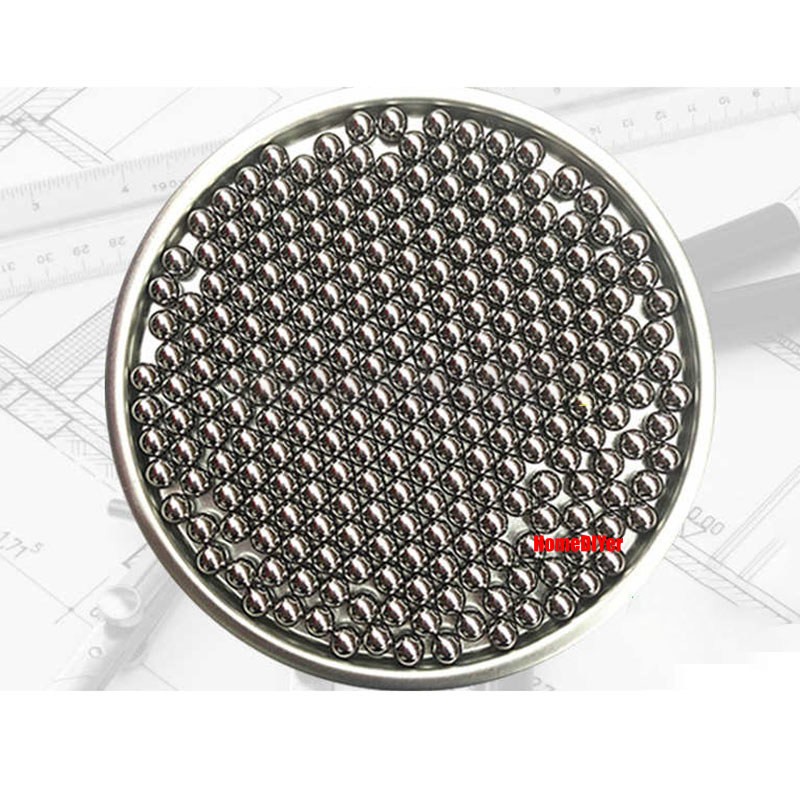 Dia 5.46mm-8.1mm G100 High-Precision Bearing Steel Balls Solid Smooth Metal Ball