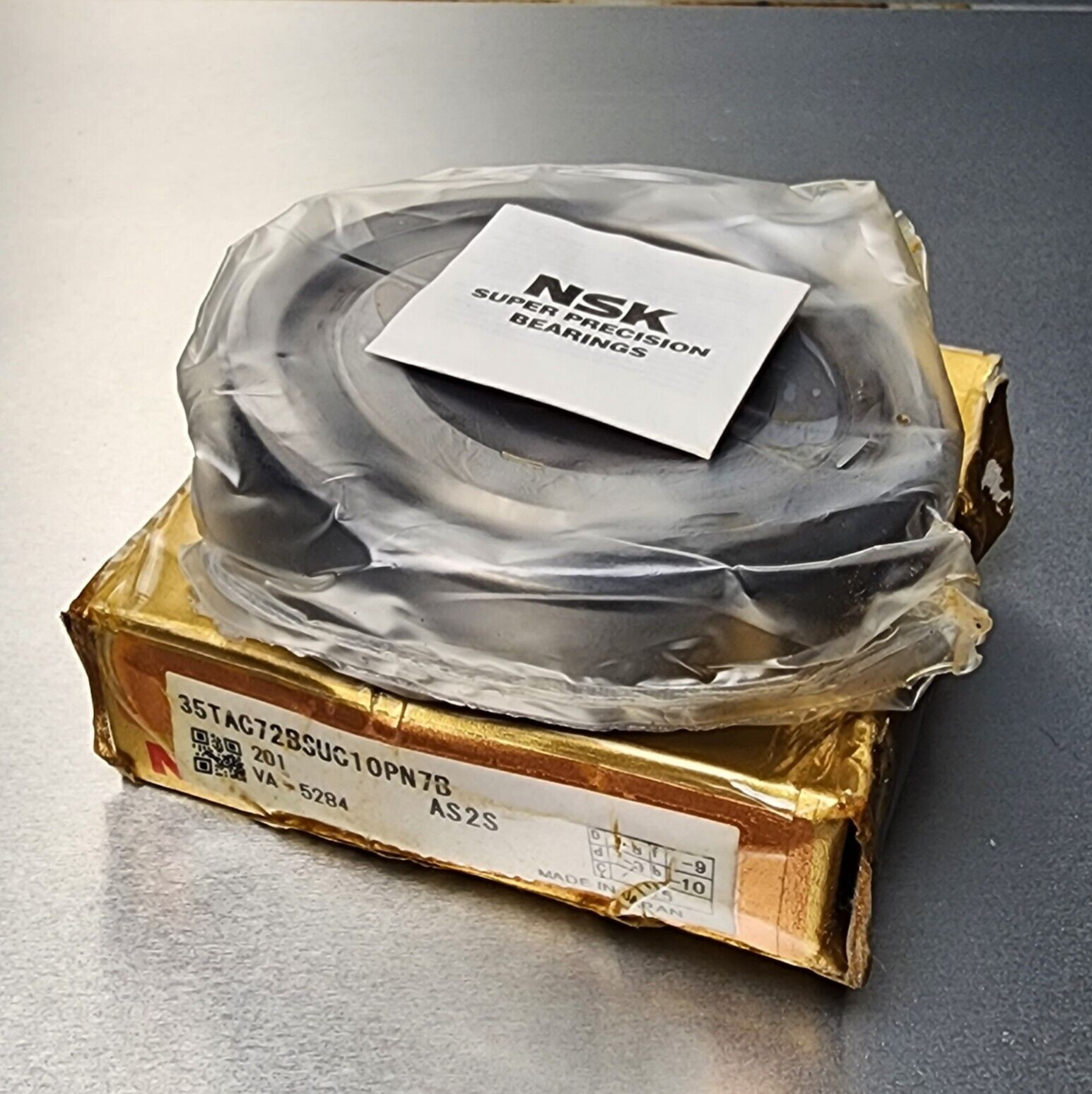 NSK 35TAC72BSUC10PN7B Super Precision Angular Contact Bearing Surplus