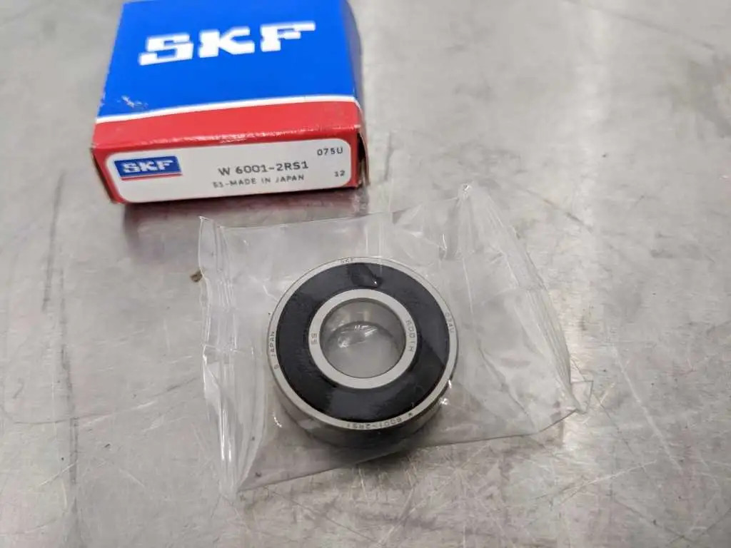 SKF W 6001-2RS1 Bearing 12mm ID 28mm OD 8mm W