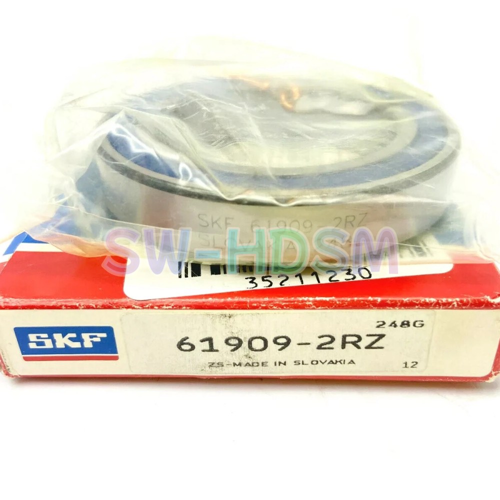 1PCS Brand New SKF 61909-2RZ Single Row Deep Groove Ball Bearing Freight Free