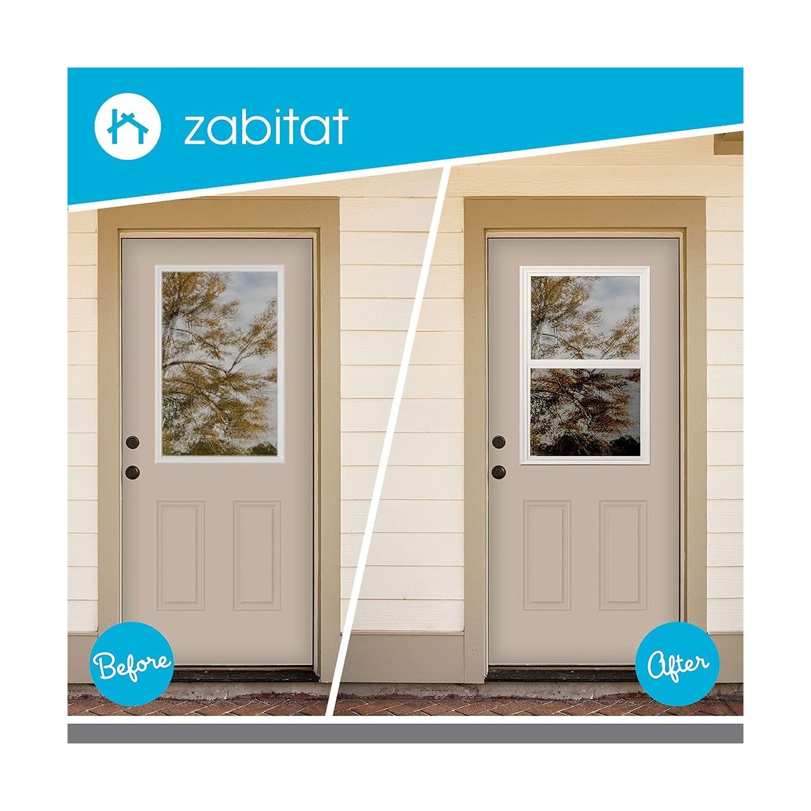 ODL Venting Entry Door Glass Replacement for Home Improvement – 24″ x 38″ Ext…